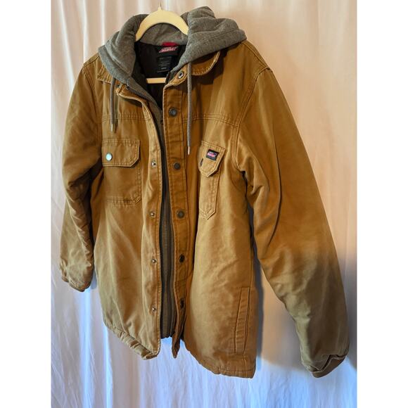 Dickies Hooded Canvas Work Jacket - Medium - Picture 4 of 15